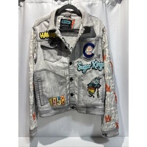 Stall & Dean 8IGHTH DSTRKT Sugar Kings Denim Jacket Sports & Street Wear Patches